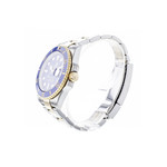 Montre d'occasion ROLEX Submariner Date Céramique homme mouvement automatique certifié (cosc) bracelet or jaune 750/000 et acier - vue D2