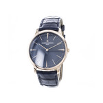 Montre d'occasion VACHERON CONSTANTIN Patrimony homme mécanique bracelet cuir d'origine - vue 4