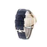 Montre d'occasion VACHERON CONSTANTIN Patrimony homme mécanique bracelet cuir d'origine - vue D4