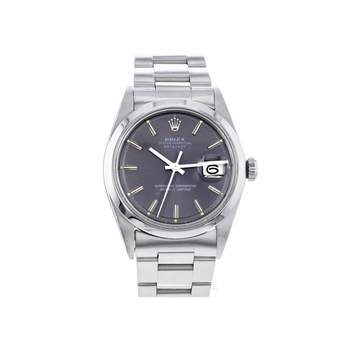 Montre d'occasion ROLEX DateJust Vintage homme mouvement automatique certifié (cosc) bracelet acier