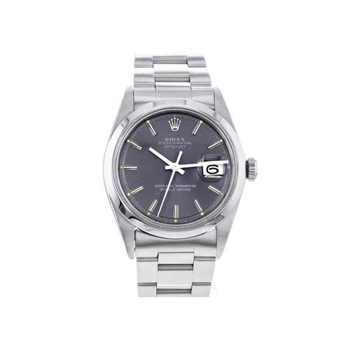 Montre d'occasion ROLEX DateJust Vintage homme mouvement automatique certifié (cosc) bracelet acier