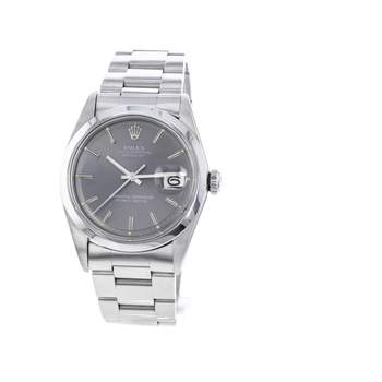 Montre d'occasion ROLEX DateJust Vintage homme mouvement automatique certifié (cosc) bracelet acier