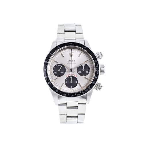 Pre-owned ROLEX Cosmograph Daytona 6263 "Big Red" Men's Mechanical Watch with Steel Bracelet