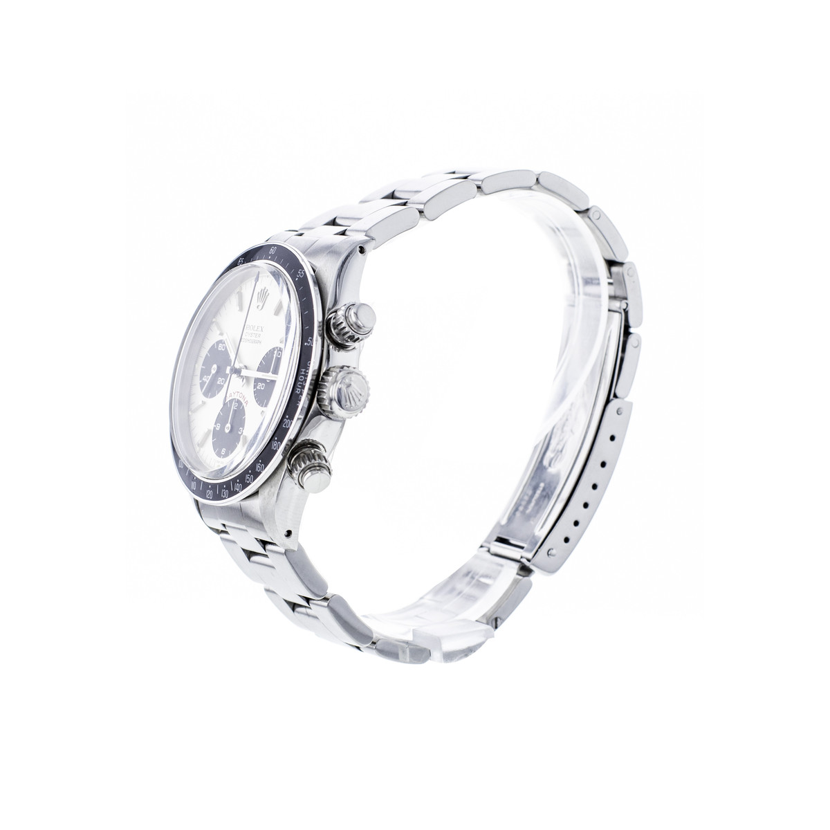 Montre d'occasion ROLEX Cosmograph Daytona 6263 Big Red homme mécanique bracelet acier - vue D2
