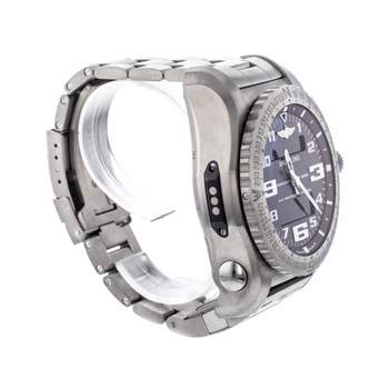 Montre d'occasion BREITLING Emergency II homme quartz bracelet titane