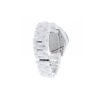 Montre d'occasion CHANEL J12 Blanche Diamants femme automatique bracelet céramique - vue D4