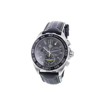 Montre d'occasion TAG HEUER Formula 1 Aston Martin homme quartz bracelet cuir d'origine