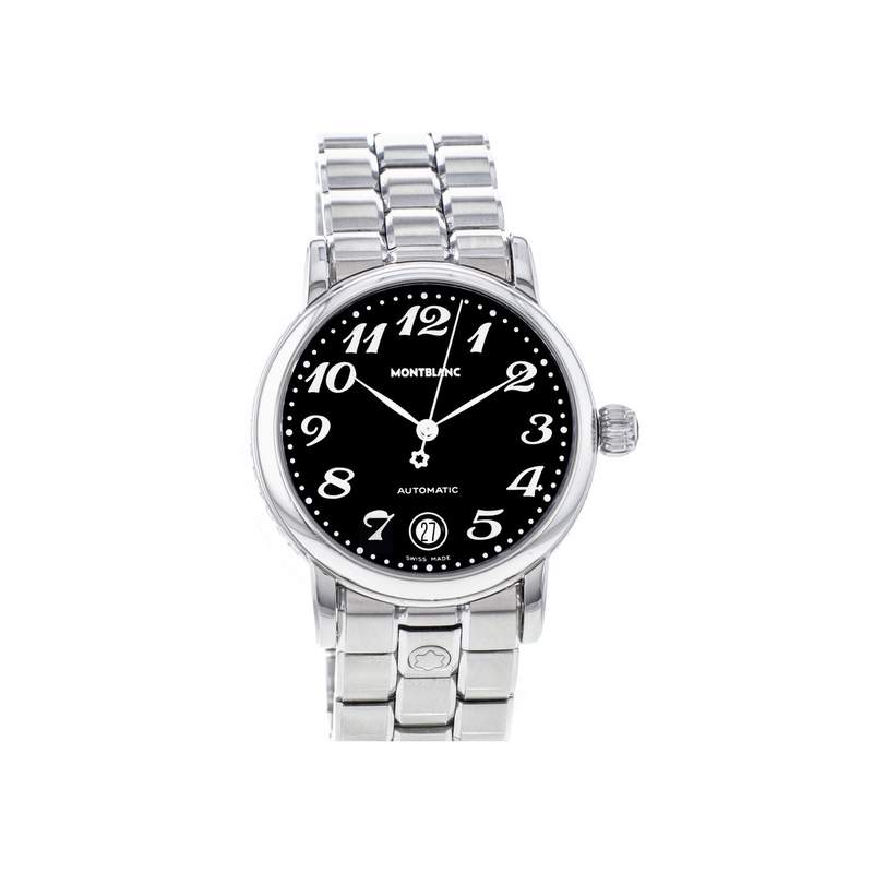 Montre d'occasion MONT BLANC Meisterstück femme automatique bracelet acier - vue 1