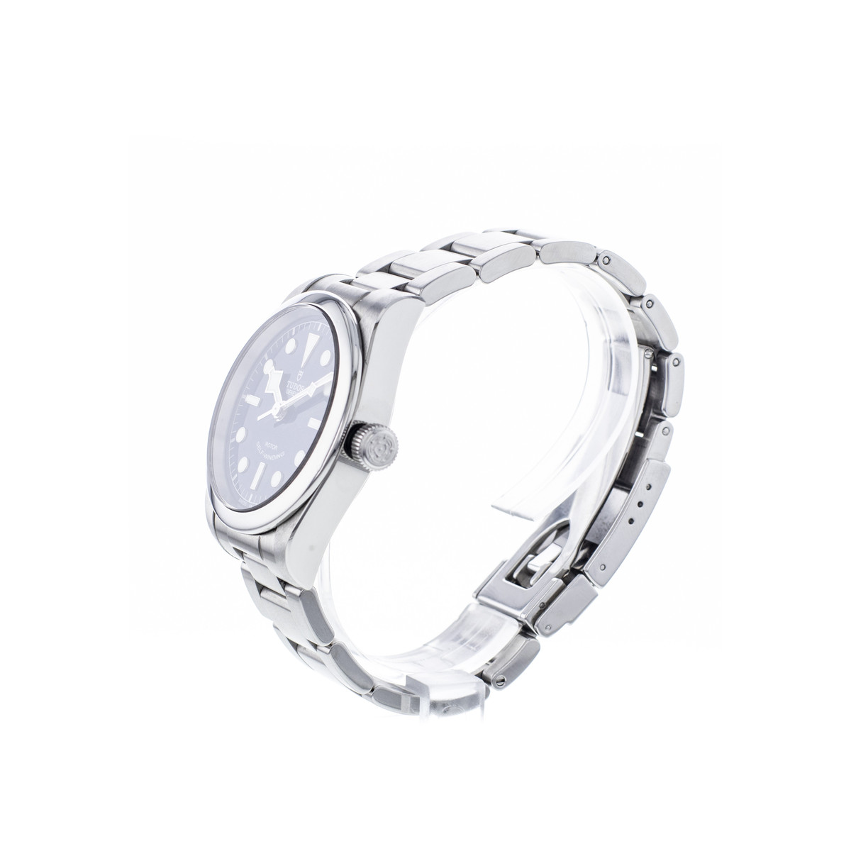 Montre d'occasion TUDOR Black Bay 36 mixte automatique bracelet acier - vue D2
