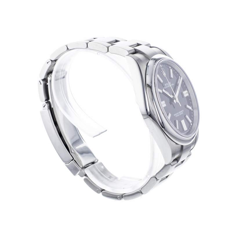 Montre d'occasion ROLEX Oyster Perpetual 41 mm homme mouvement automatique certifié (cosc) bracelet acier - vue 2