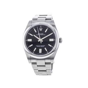 Montre d'occasion ROLEX Oyster Perpetual 41 mm homme mouvement automatique certifié (cosc) bracelet acier