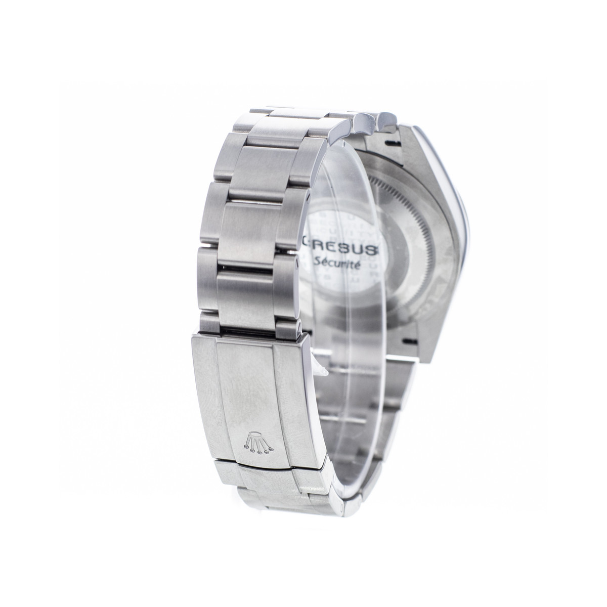 Montre d'occasion ROLEX Oyster Perpetual 41 mm homme mouvement automatique certifié (cosc) bracelet acier - vue D4