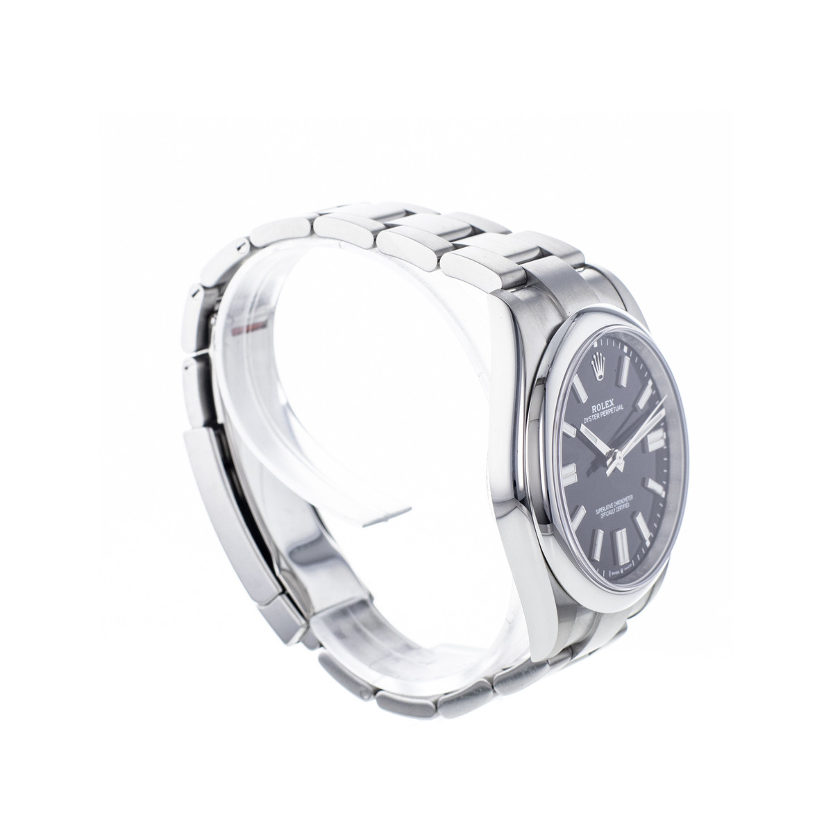 Montre d'occasion ROLEX Oyster Perpetual 41 mm homme mouvement automatique certifié (cosc) bracelet acier - vue 2