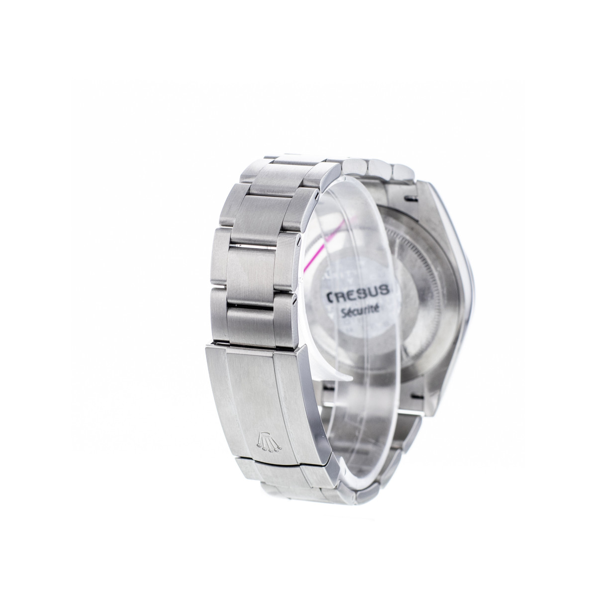 Montre d'occasion ROLEX Oyster Perpetual 41 mm homme mouvement automatique certifié (cosc) bracelet acier - vue D4