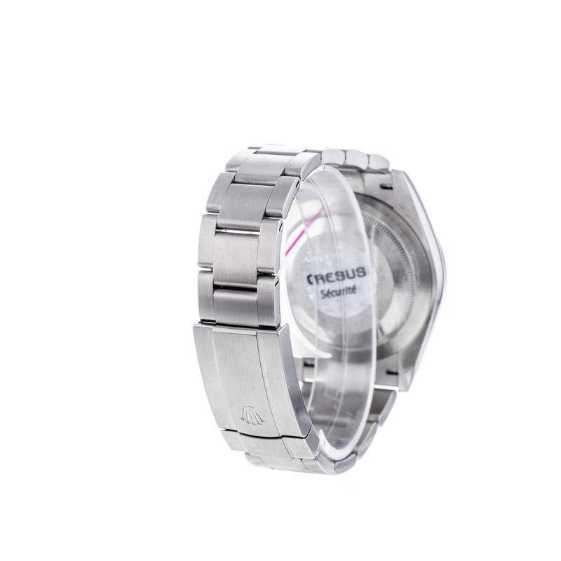 Montre d'occasion ROLEX Oyster Perpetual 41 mm homme mouvement automatique certifié (cosc) bracelet acier - vue D4