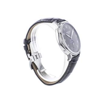 Montre d'occasion MONT BLANC Star legacy Moonphase homme automatique bracelet cuir d'origine