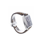 Montre d'occasion TAG HEUER Monaco Lady Diamants femme quartz bracelet cuir cresus - vue 2