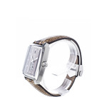 Montre d'occasion TAG HEUER Monaco Lady Diamants femme quartz bracelet cuir cresus - vue D2
