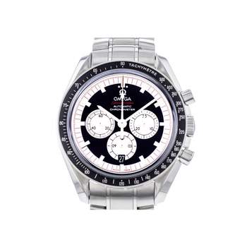 Montre d'occasion OMEGA Speedmaster Michael Schumacher homme mouvement automatique certifié (cosc) bracelet acier