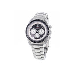 Montre d'occasion OMEGA Speedmaster Michael Schumacher homme mouvement automatique certifié (cosc) bracelet acier - vue 4