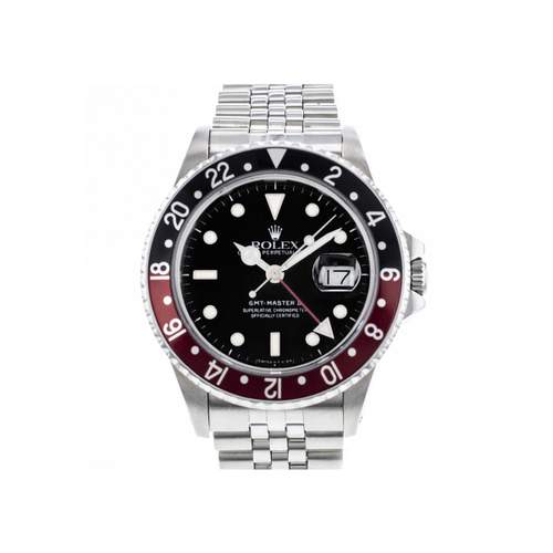 Montre d'occasion ROLEX GMT-Master II Fat Lady homme mouvement automatique certifié (cosc) bracelet acier