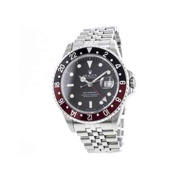 Montre d'occasion ROLEX GMT-Master II Fat Lady homme mouvement automatique certifié (cosc) bracelet acier