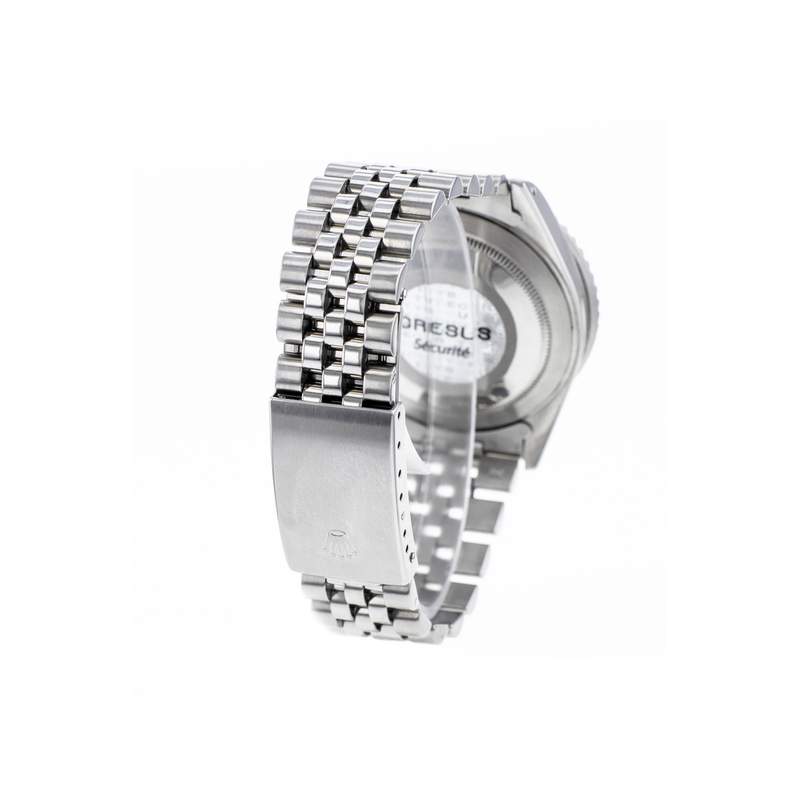 Montre d'occasion ROLEX GMT-Master II Fat Lady homme mouvement automatique certifié (cosc) bracelet acier - vue D4