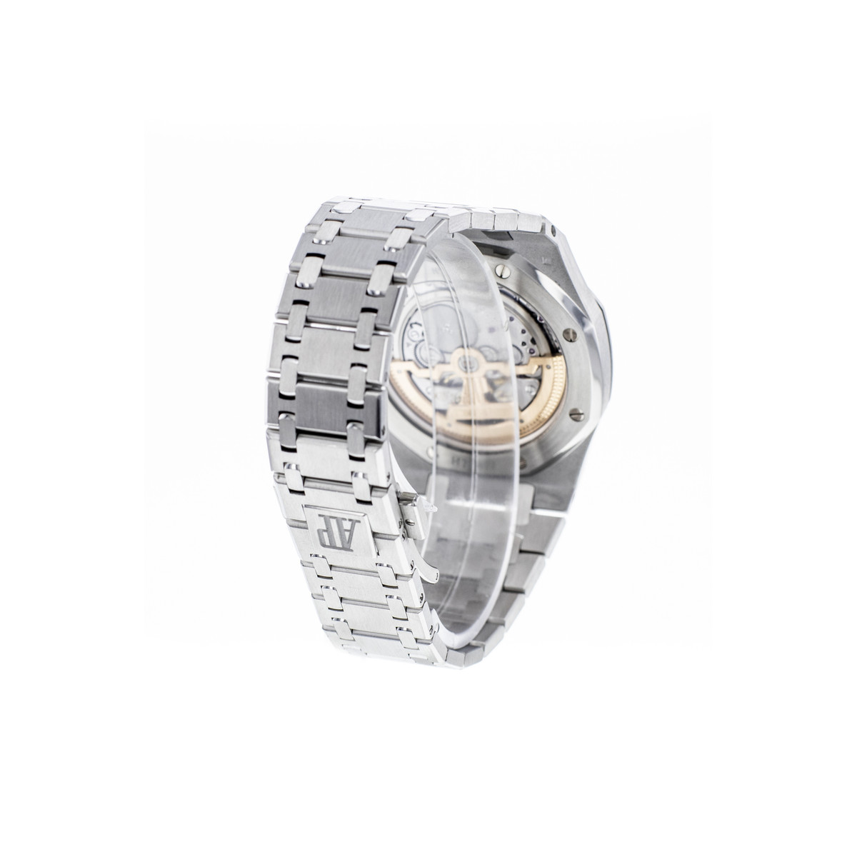 Montre d'occasion AUDEMARS PIGUET Royal Oak Jumbo homme automatique bracelet acier - vue D4