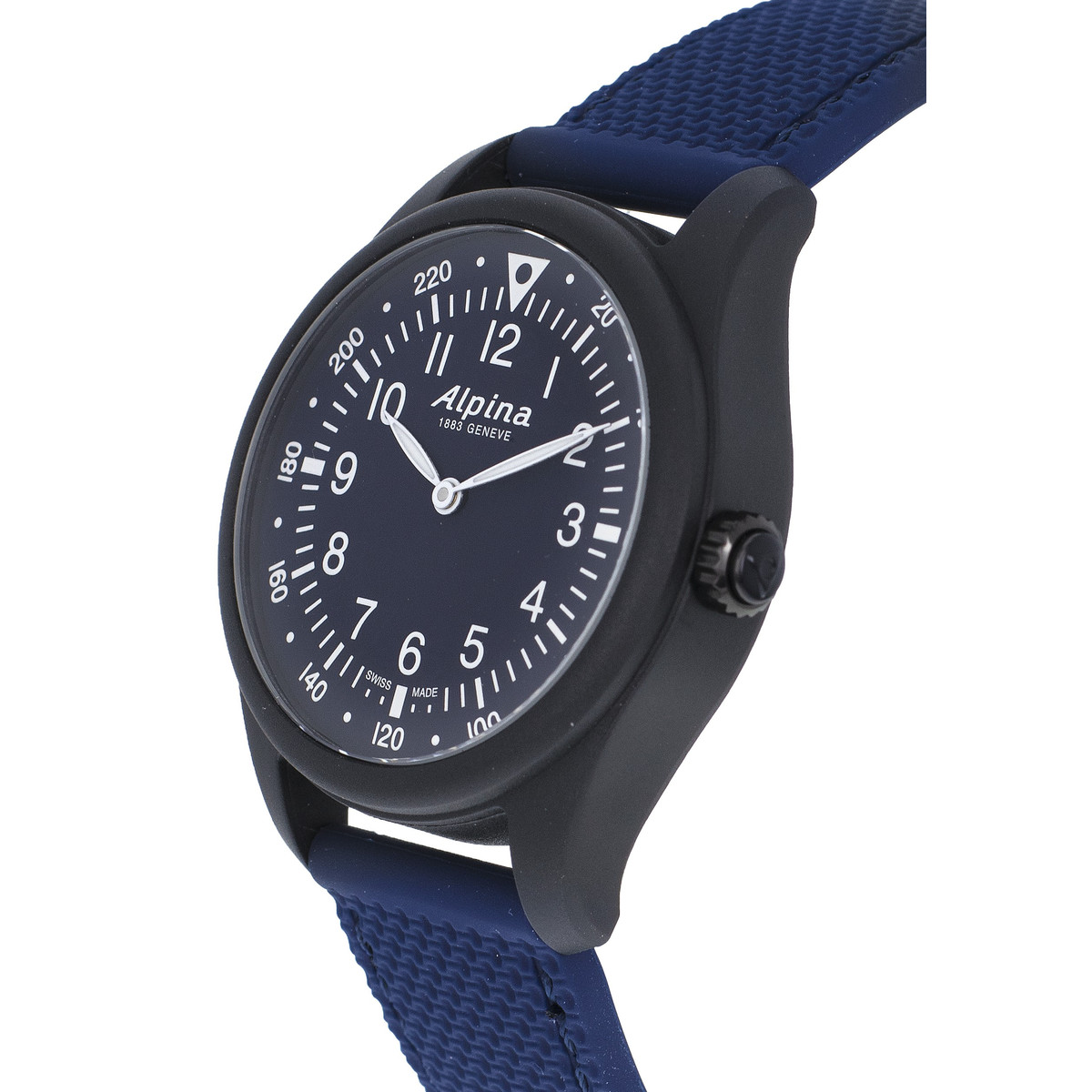 Montre d'occasion ALPINA StartimerX Balance homme autres bracelet caoutchouc - vue D2