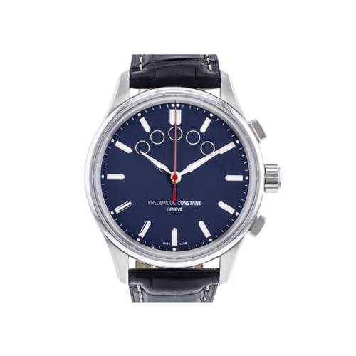 Montre d'occasion FREDERIQUE CONSTANT Yacht Timer Regatta Countdown homme automatique bracelet acier