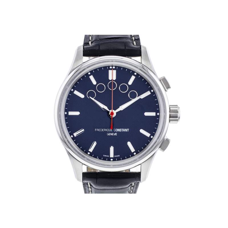 Montre d'occasion FREDERIQUE CONSTANT Yacht Timer Regatta Countdown homme automatique bracelet acier - vue 1