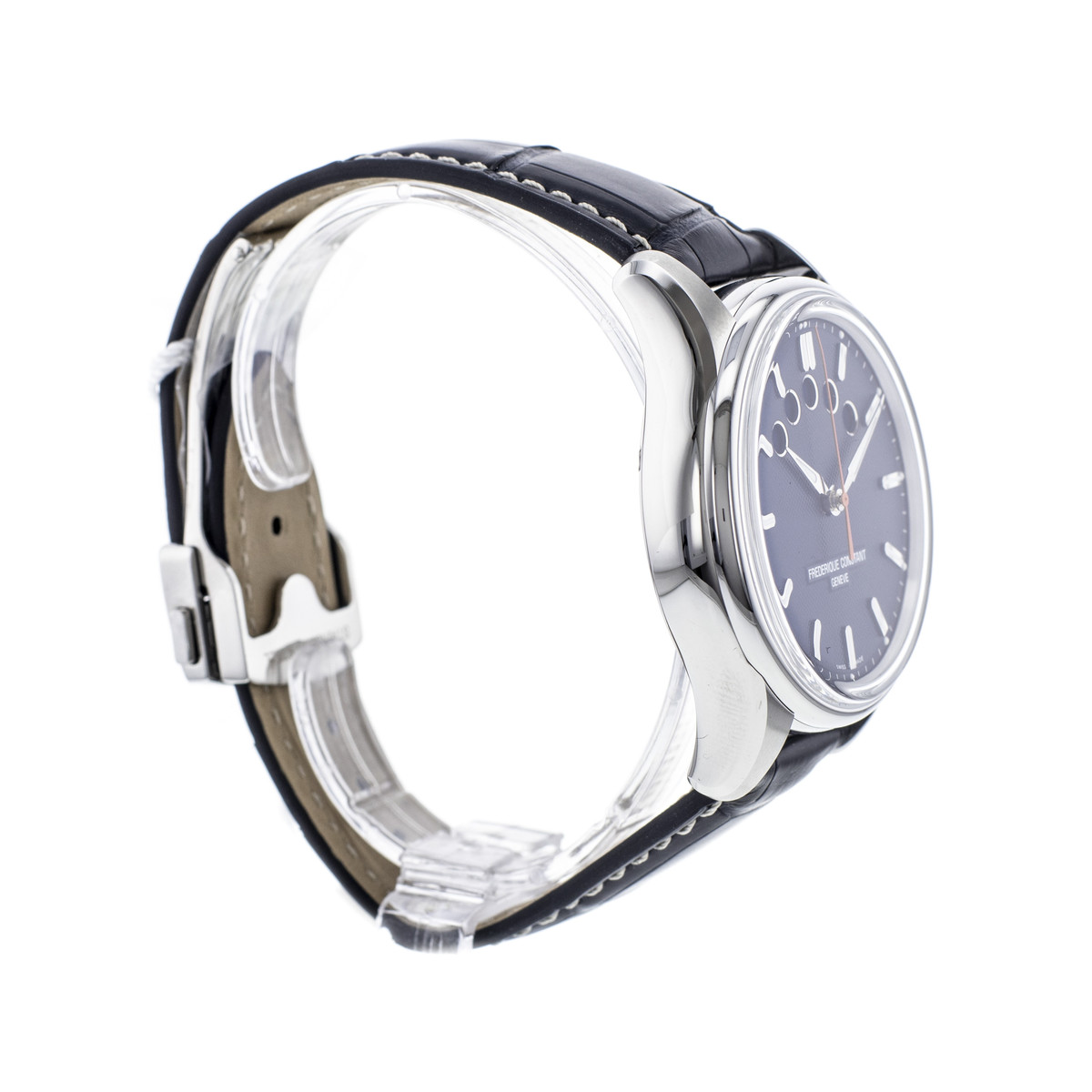 Montre d'occasion FREDERIQUE CONSTANT Yacht Timer Regatta Countdown homme automatique bracelet acier - vue 2