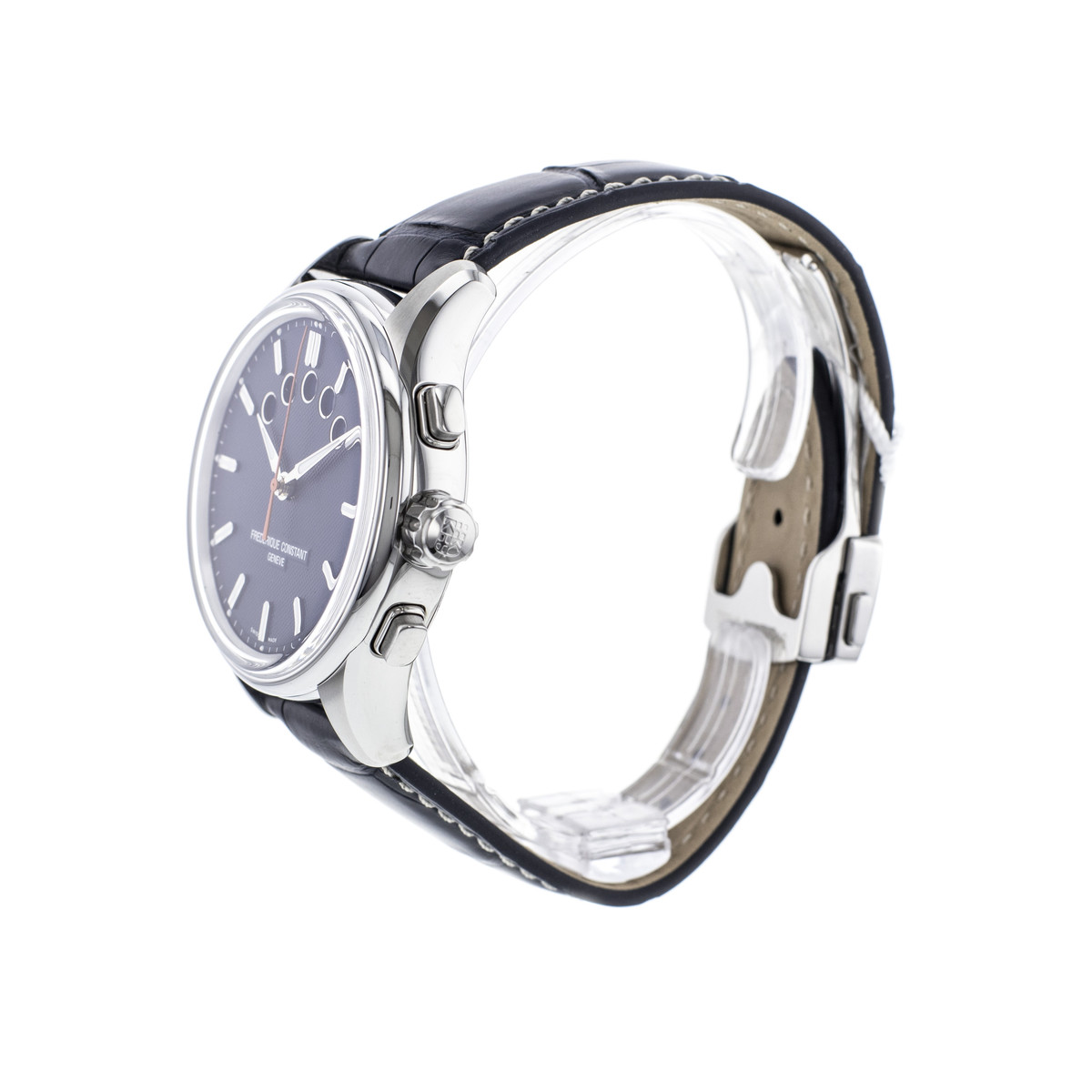Montre d'occasion FREDERIQUE CONSTANT Yacht Timer Regatta Countdown homme automatique bracelet acier - vue D2