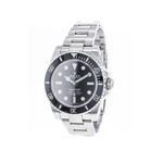Montre d'occasion ROLEX Submariner homme mouvement automatique certifié (cosc) bracelet acier - vue 4