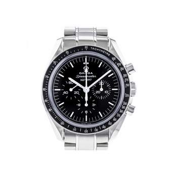 Montre d'occasion OMEGA Speedmaster Moonwatch 50th Anniversary homme mécanique bracelet acier
