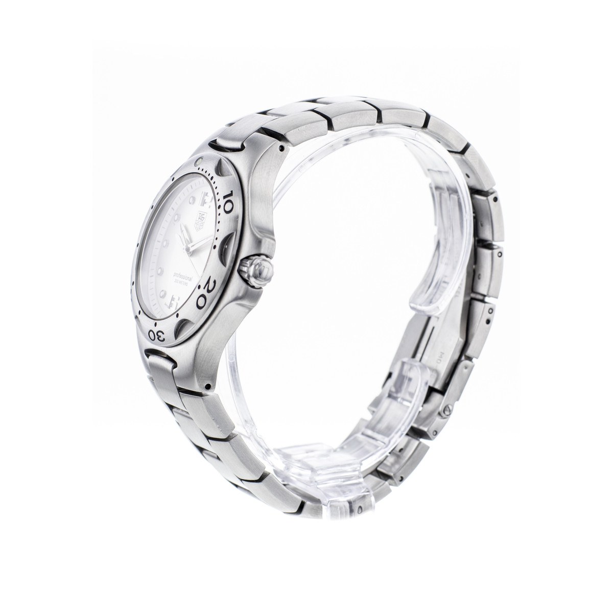 Montre d'occasion TAG HEUER Kirium mixte quartz bracelet acier - vue D2