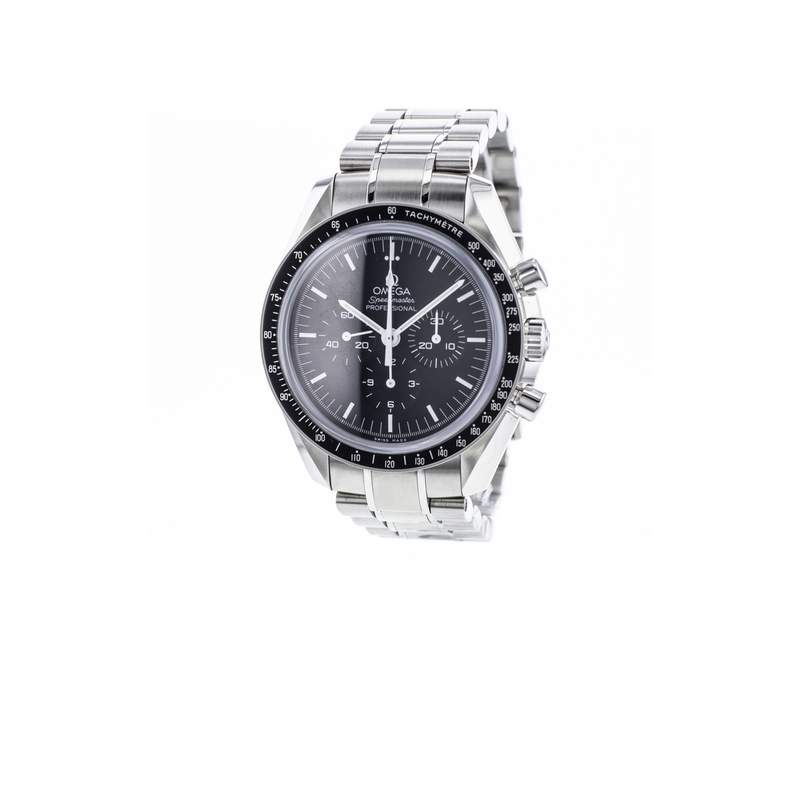 Montre d'occasion OMEGA Speedmaster Moonwatch homme mécanique bracelet acier - vue 4