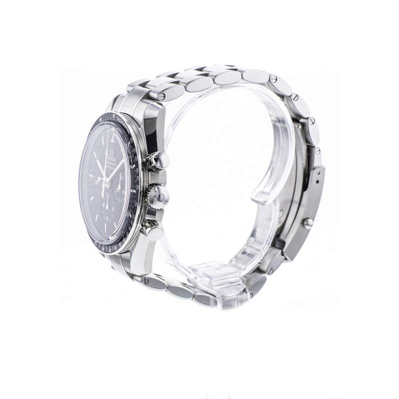 Montre d'occasion OMEGA Speedmaster Moonwatch homme mécanique bracelet acier - vue D2