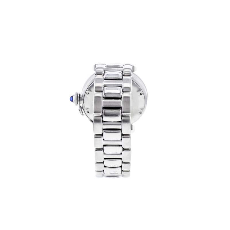 Montre d'occasion CARTIER Pasha Seatimer homme automatique bracelet acier - vue D4