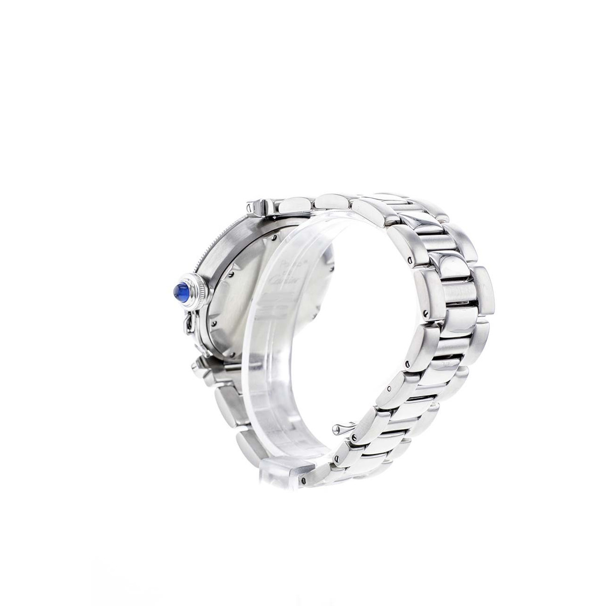 Montre d'occasion CARTIER Pasha Seatimer homme automatique bracelet acier - vue D5