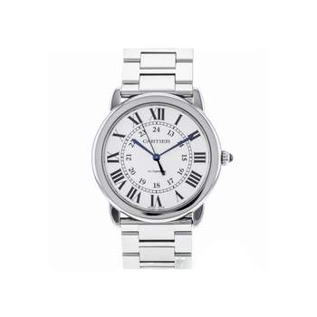 Montre d'occasion CARTIER Ronde Solo mixte automatique bracelet acier