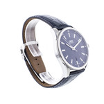 Montre d'occasion ORIS Artix Date homme automatique bracelet cuir d'origine - vue 2