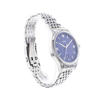Montre d'occasion ORIS Classic Date homme automatique bracelet acier