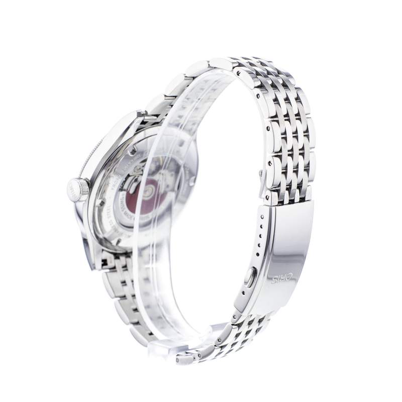 Montre d'occasion ORIS Classic Date homme automatique bracelet acier - vue D5
