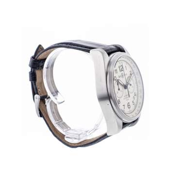 Montre d'occasion BELL & ROSS Vintage 126XL homme automatique bracelet cuir cresus