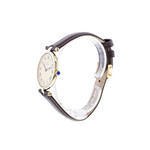 Montre d'occasion CARTIER Must Vendôme femme quartz bracelet cuir cresus - vue D2