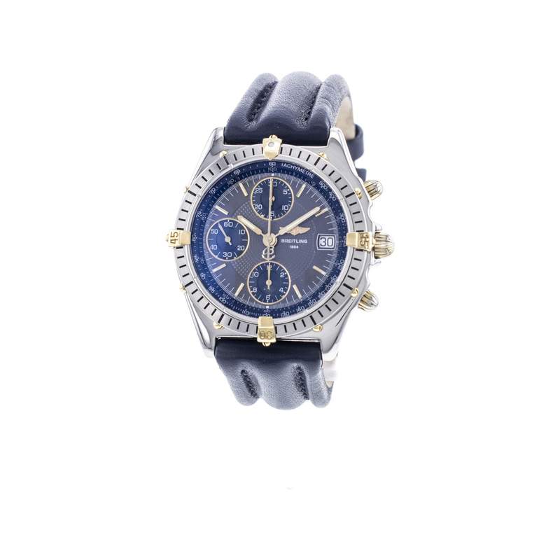 Montre d'occasion BREITLING Chronomat mixte automatique bracelet cuir cresus - vue 4