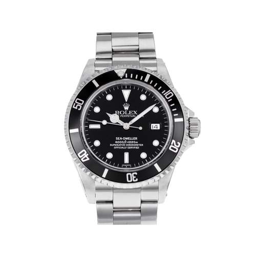 Montre d'occasion ROLEX Sea-Dweller homme mouvement automatique certifié (cosc) bracelet acier