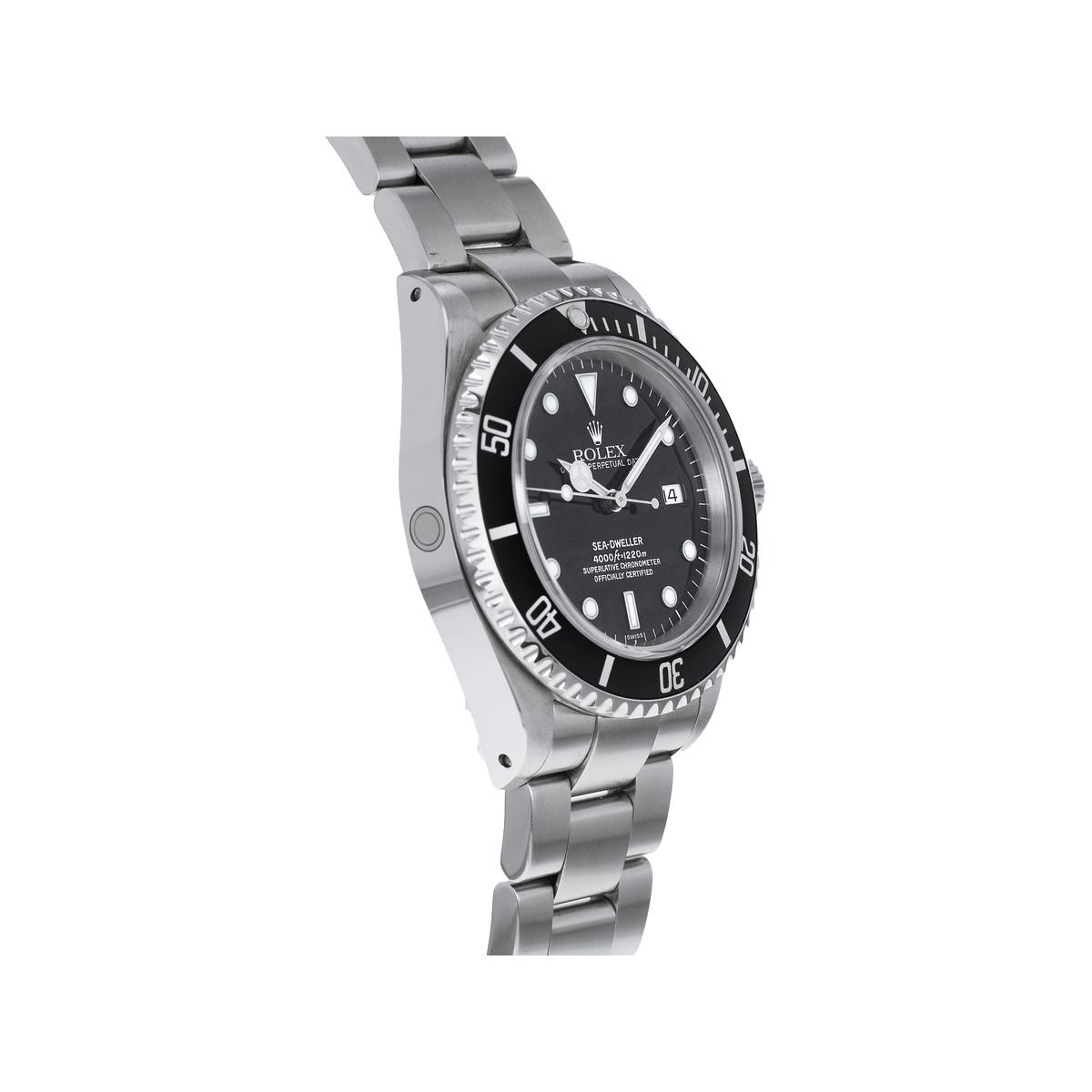 Montre d'occasion ROLEX Sea-Dweller homme mouvement automatique certifié (cosc) bracelet acier - vue 2