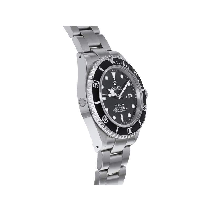 Montre d'occasion ROLEX Sea-Dweller homme mouvement automatique certifié (cosc) bracelet acier - vue 2